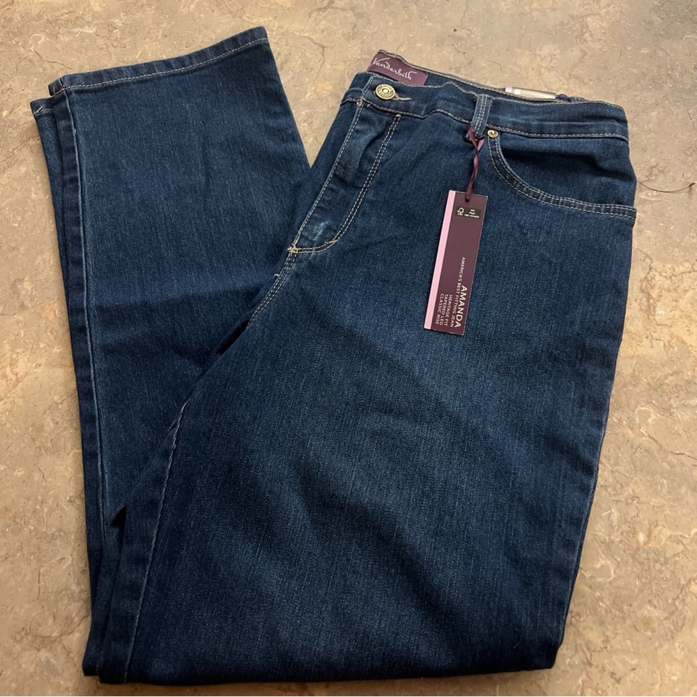 Gloria Vanderbilt Amanda Jeans Womens Size 14  Tapered Leg Classic Rise
